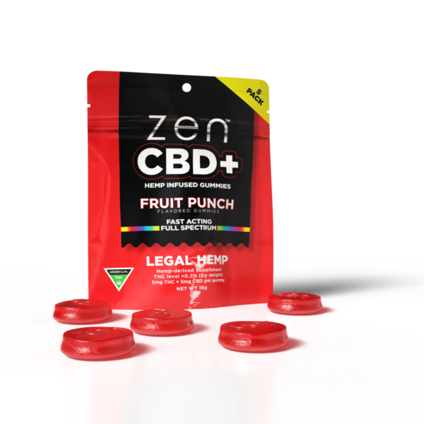 Fruit Punch <p>50mg Hemp-Infused Gummies