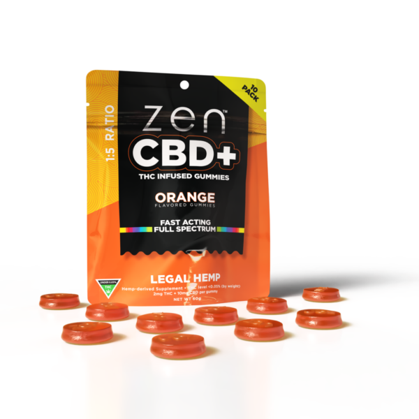 Orange 1:5<p>120mg Hemp-Infused Gummies